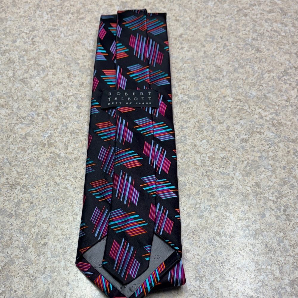 Robert Talbott Vibrant Striped Men's Tie